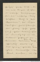 Nachlass Franz Steindachner, Brief von Höhnel an Franz Steindachner (07.11.1905), Inv.Nr. 230.03, Seite 4
